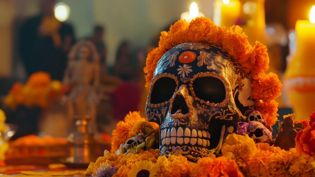 Armar un altar de muertos es una forma hermosa de recordar y honrar a aquellos que han partido.