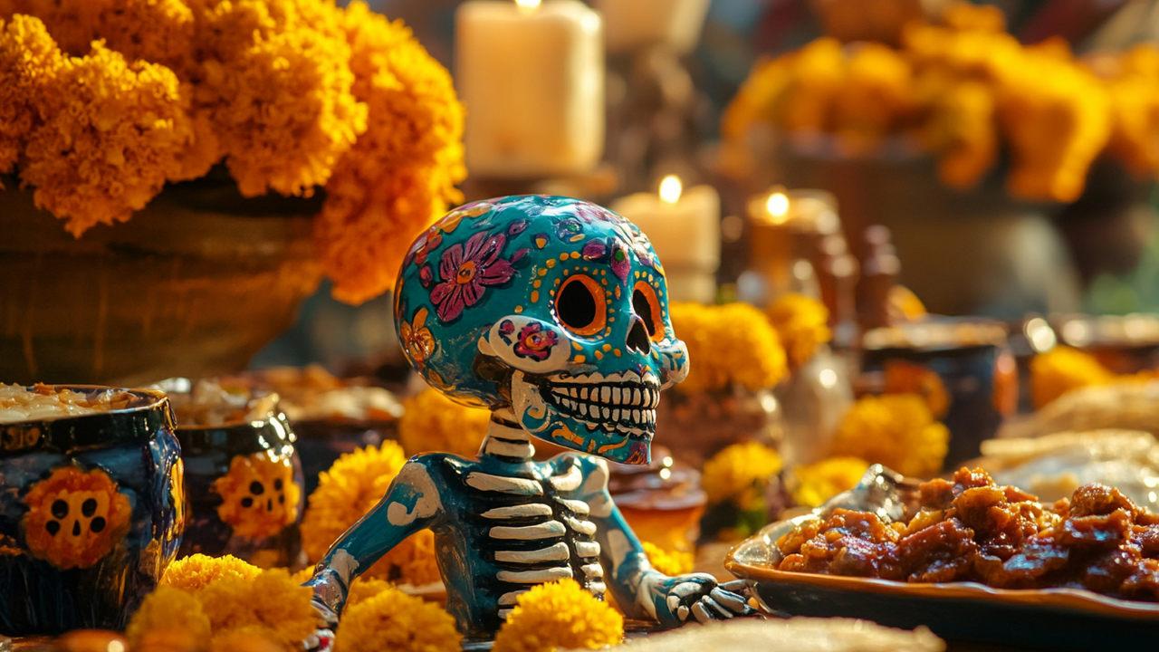 Uno de los elementos más importantes en cualquier altar de muertos son las fotografías de las personas que se están honrando.