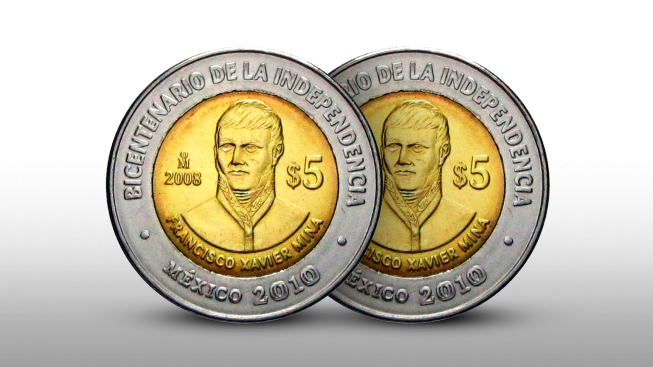 Las monedas conmemorativas de 5 pesos representan una inversión interesante y un recuerdo de la historia de México.