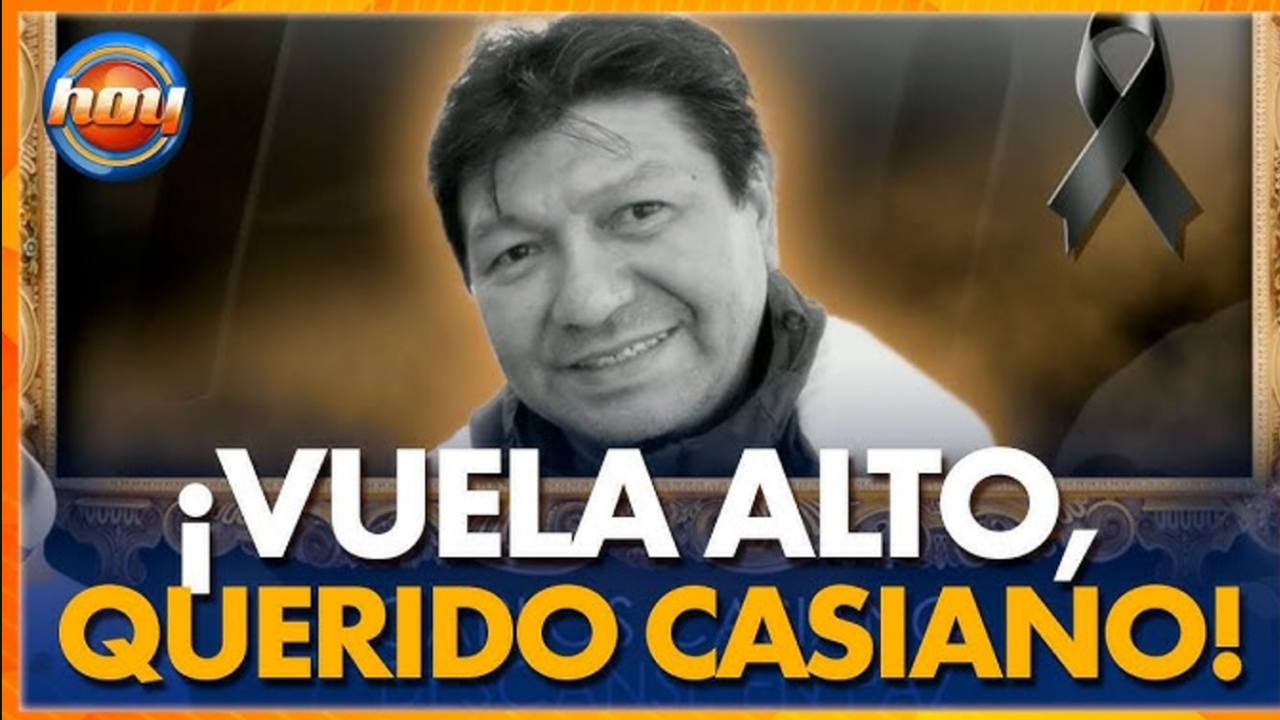 El mundo del espectáculo mexicano está de luto tras el fallecimiento de Carlos Casiano, un querido miembro del equipo del programa Hoy.