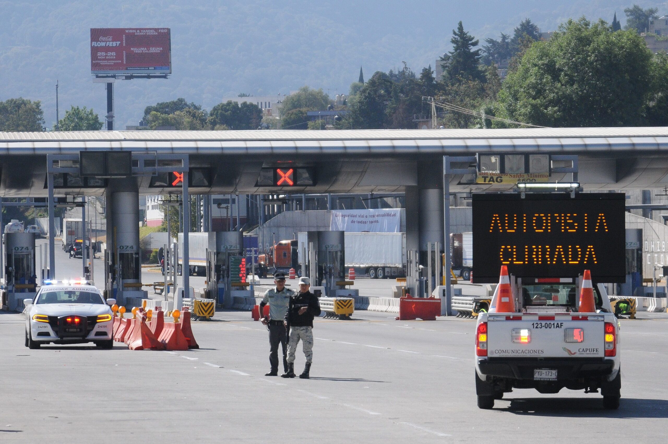 Este miércoles 18 de diciembre, realizamos un monitoreo en tiempo real de la situación de CAPUFE.