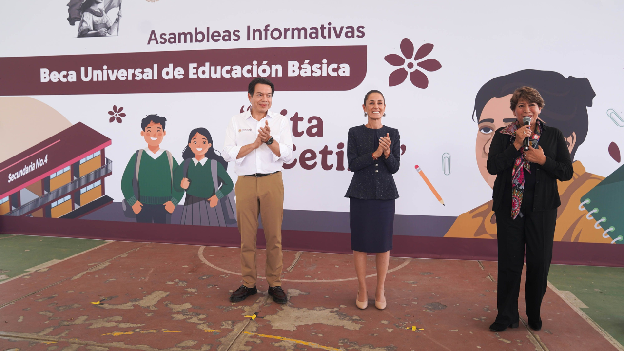 Este 2025, la Beca Rita Cetina Gutiérrez es uno de los proyectos más destacados, buscando combatir la deserción escolar en el nivel secundaria.